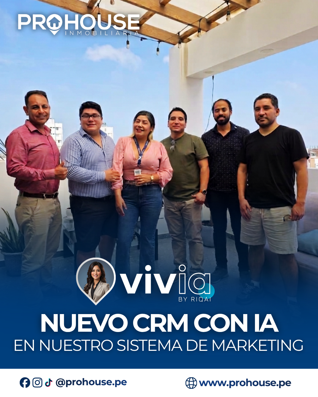 Dashboard de Vivía en Prohouse